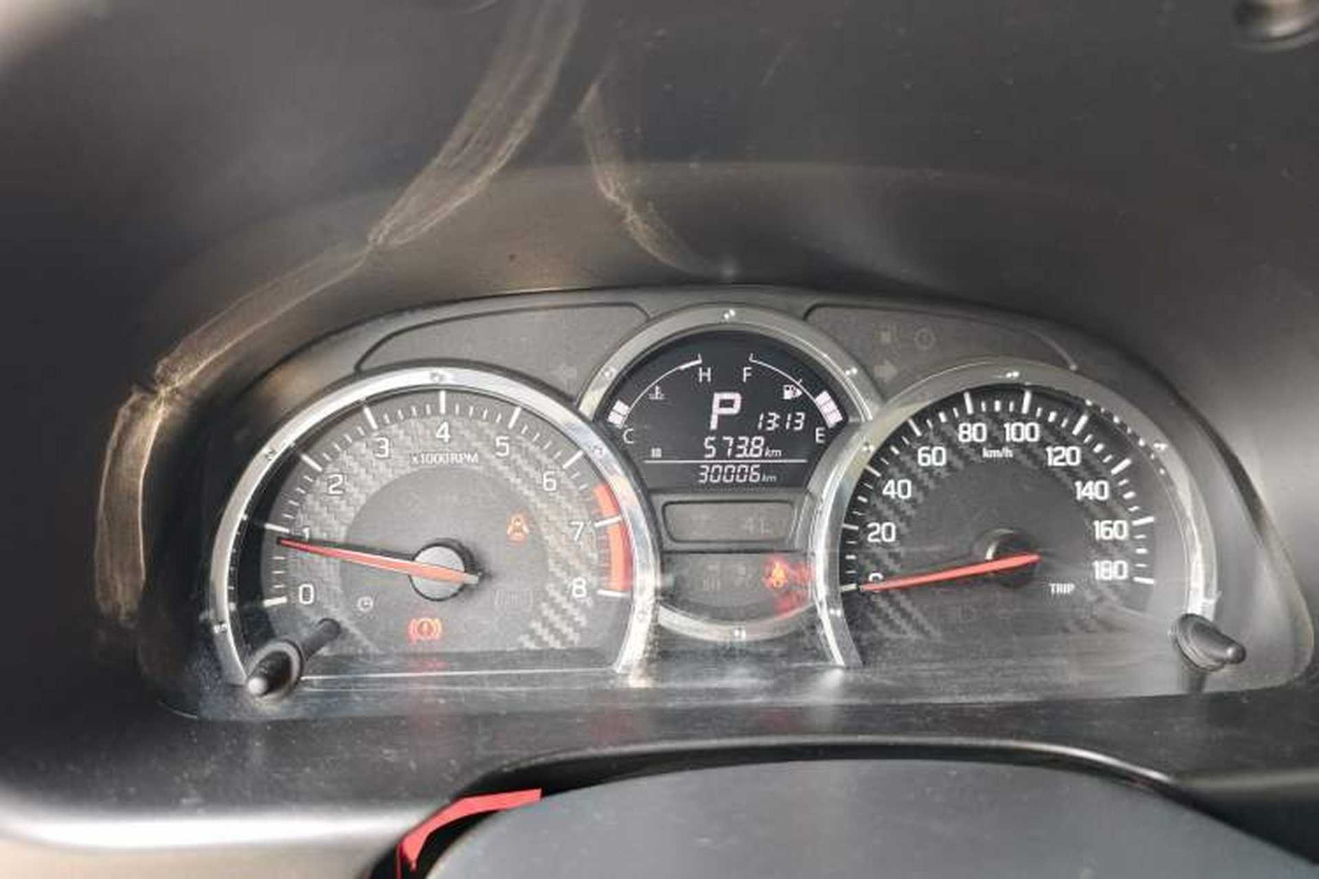 Used Suzuki Jimny 2015 1.3 AT Mode3 Navigation Edition Odometer Close Up