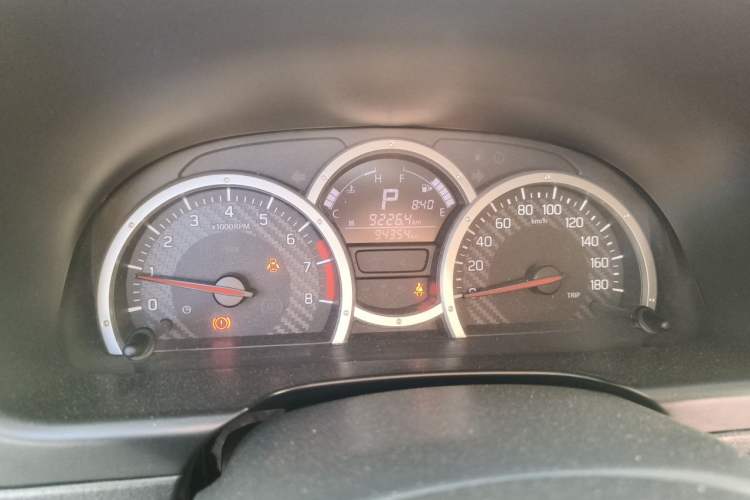 Used Suzuki Jimny 2015 1.3 AT JLX Odometer Close Up
