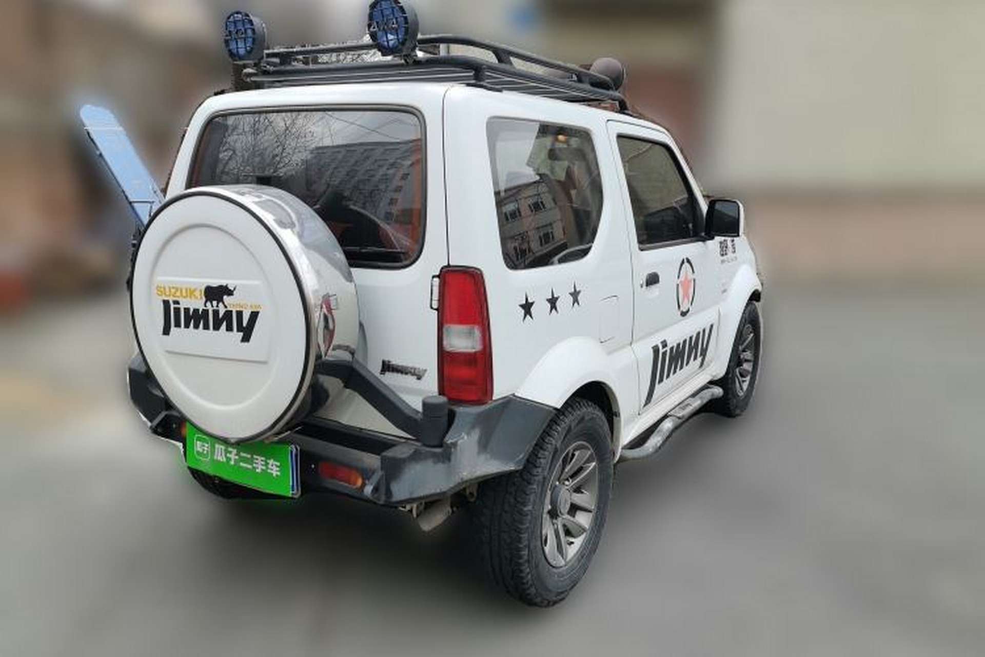 Used Suzuki Jimny 2015 1.3 AT JLX Rear Right 45 Deg