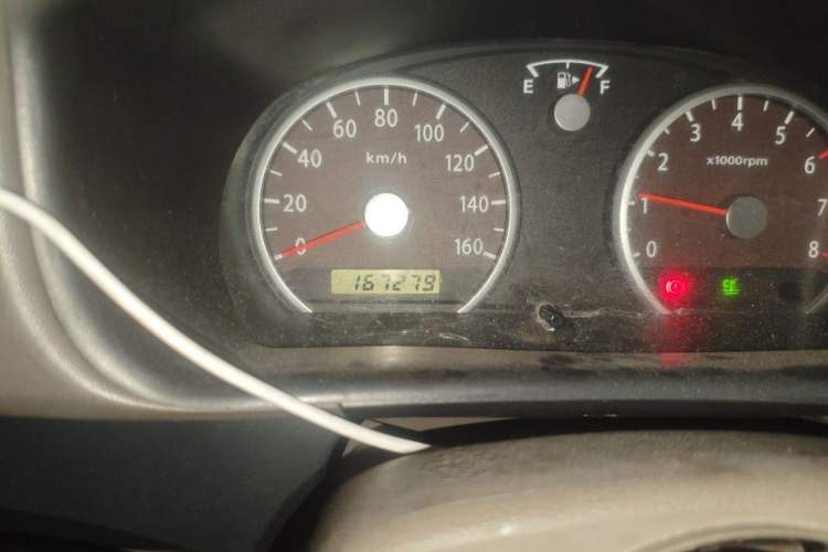 Used Suzuki Landy 2009 1.4L Manual Comfort Version Sunlight Edition Odometer Close Up