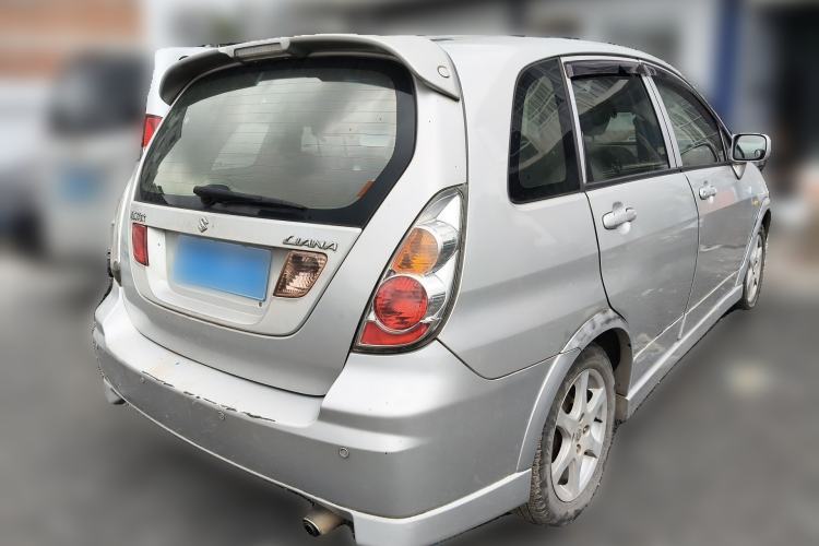 Used Suzuki Liana 2011 A+ Hatchback 1.4L Manual Luxury Type I Rear Right 45 Deg