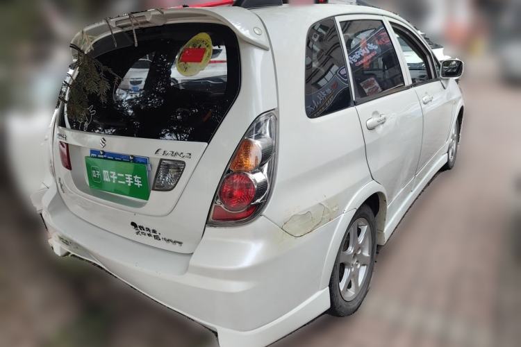 Used Suzuki Liana 2011 A+ Hatchback 1.4L Manual Luxury Type I Rear Right 45 Deg