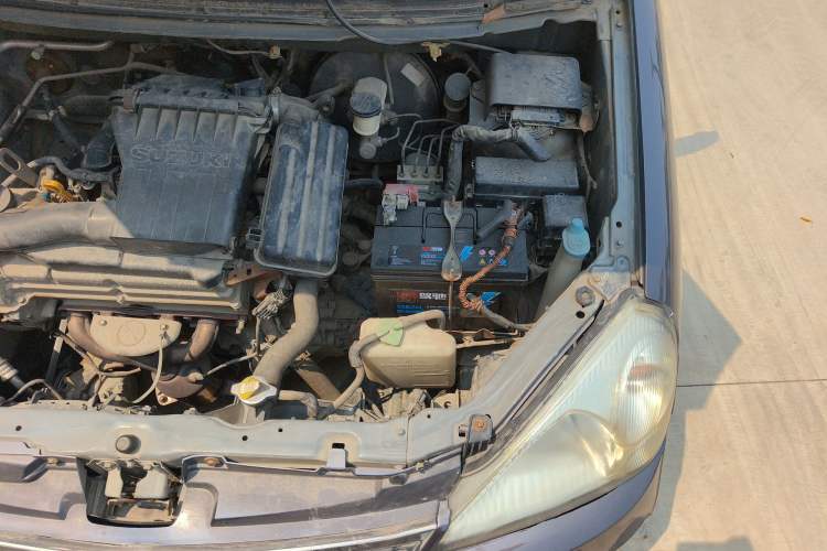 Used Suzuki Liana 2012 Sedan 1.4 VVT Manual Luxury Model Engine Bay Left