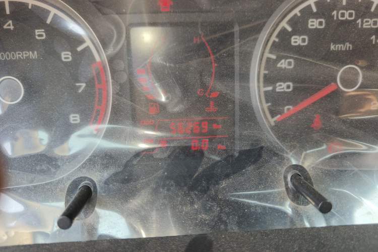 Used Suzuki Liana 2012 Sedan 1.4 VVT Manual Luxury Model Odometer Close Up