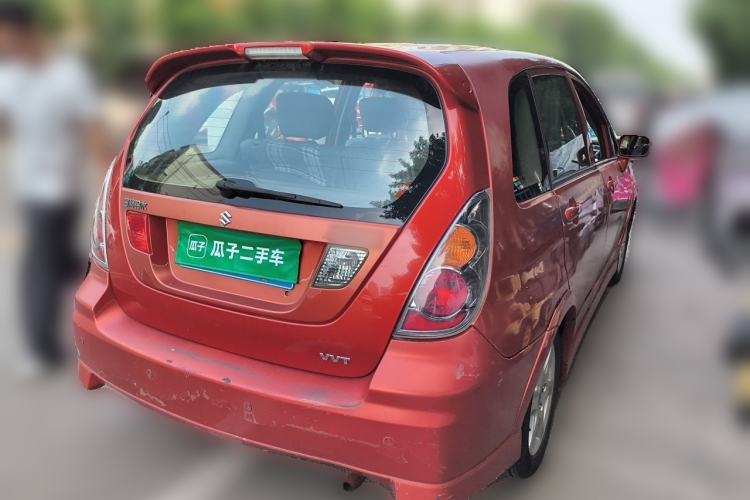 Used Suzuki Liana 2012 Hatchback 1.4 VVT Manual Luxury Model Rear Right 45 Deg