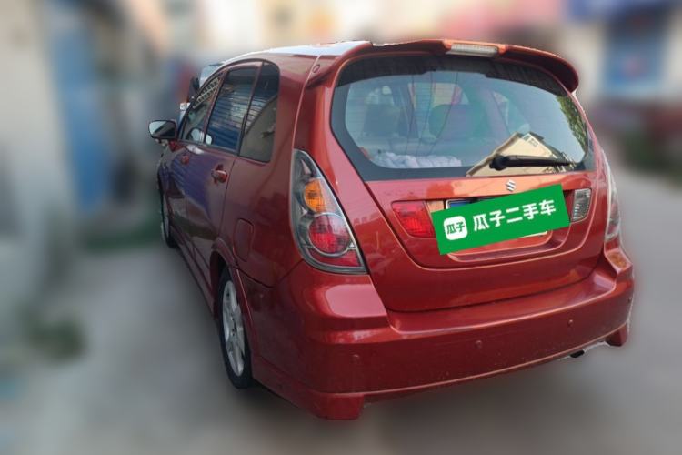 Used Suzuki Liana 2012 Hatchback 1.4 VVT Manual Luxury Model Rear Left 45 Deg