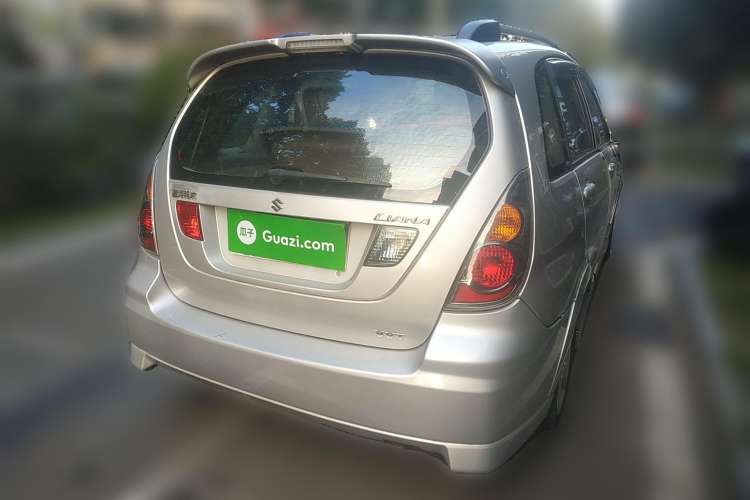 Used Suzuki Liana 2012 Hatchback 1.4 VVT Manual Luxury Model Rear Right 45 Deg
