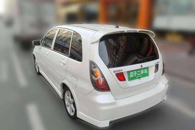 Used Suzuki Liana 2012 Hatchback 1.4 VVT Manual Luxury Model Rear Left 45 Deg