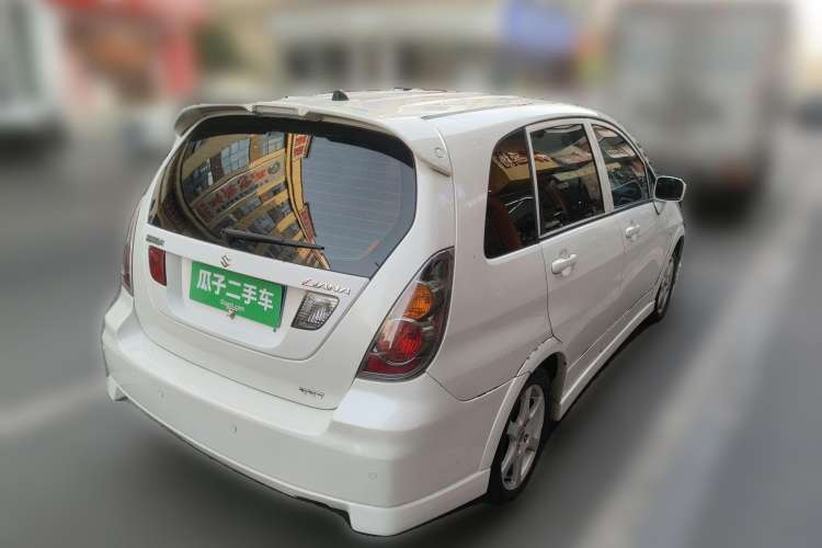 Used Suzuki Liana 2012 Hatchback 1.4 VVT Manual Luxury Model Rear Right 45 Deg