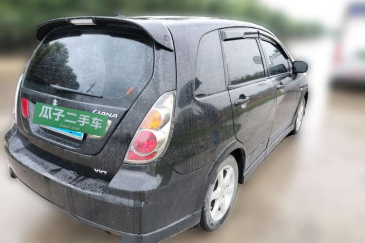 Used Suzuki Liana 2013 Hatchback 1.4L Manual Luxury Model Rear Right 45 Deg