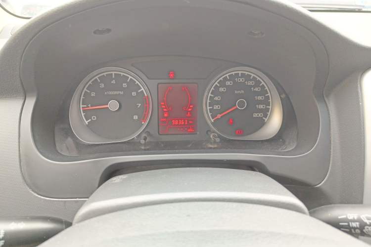 Used Suzuki Liana 2013 Hatchback 1.4L Manual Standard Model A Odometer Close Up