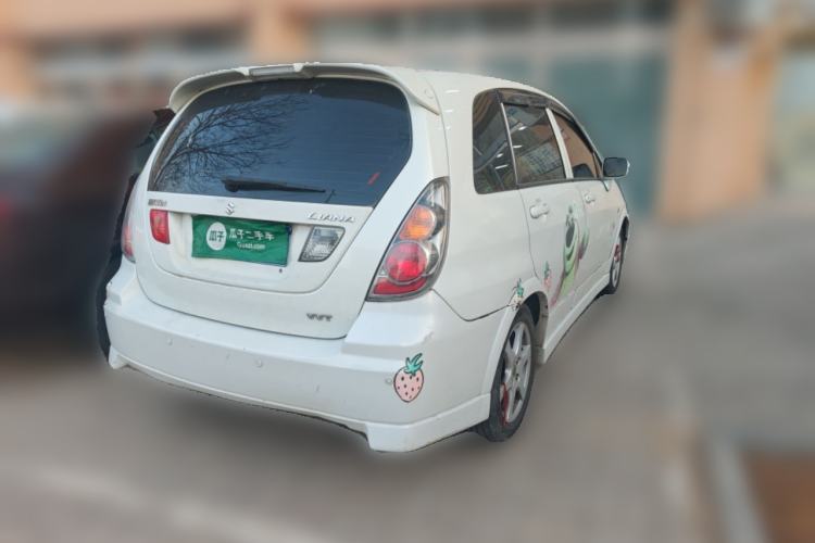 Used Suzuki Liana 2013 Hatchback 1.4L Manual Luxury Model Rear Right 45 Deg