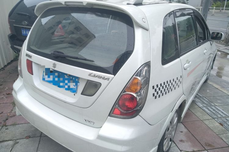 Used Suzuki Liana 2013 Hatchback 1.4L Manual Standard Model A Rear Right 45 Deg