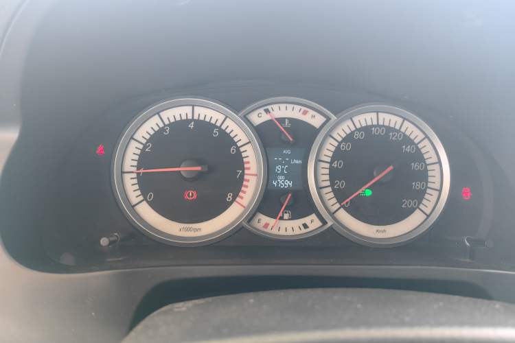 Used Suzuki Liana A6 2014 Hatchback 1.4L Manual Ideal Model Odometer Close Up