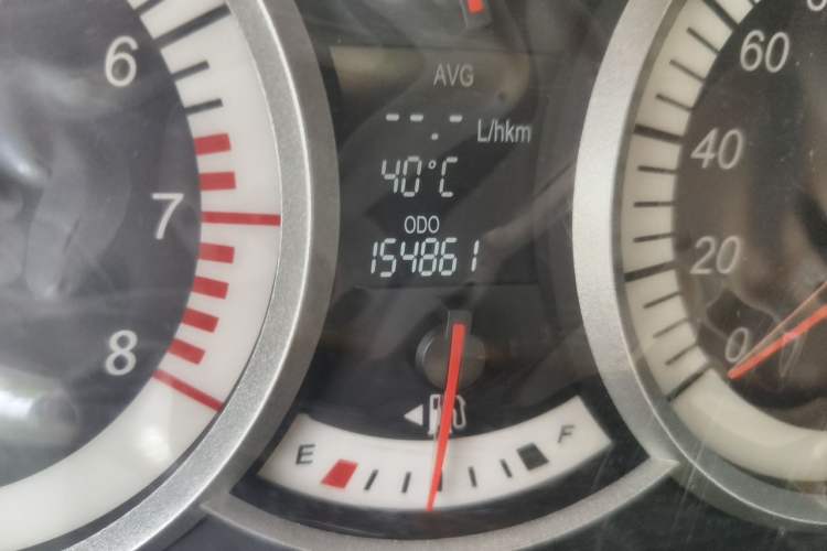 Used Suzuki Liana A6 2014 Sedan 1.4L Manual Enjoyment Model Odometer Close Up