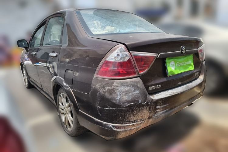 Used Suzuki Liana A6 2014 Sedan 1.4L Manual Enjoyment Model Rear Left 45 Deg