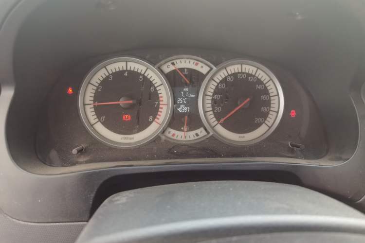Used Suzuki Liana A6 2014 Sedan 1.4L Manual Happiness Edition Odometer Close Up