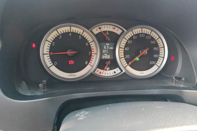 Used Suzuki Liana A6 2014 Hatchback 1.4L Manual Ideal Model Odometer Close Up