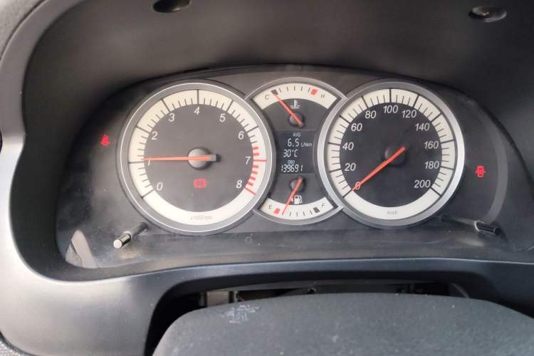 Used Suzuki Liana A6 2014 Hatchback 1.4L Manual Enjoyment Model Odometer Close Up