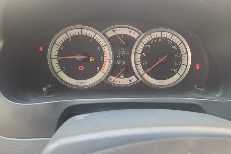Used Suzuki Liana A6 2014 Hatchback 1.4L Manual Enjoyment Model Odometer Close Up
