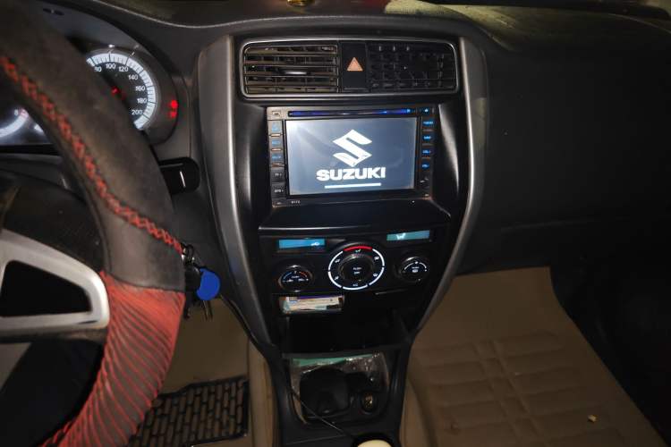 Used Suzuki Liana A6 2015 Hatchback 1.4L Manual Enjoyment Model Audio And AC Panel