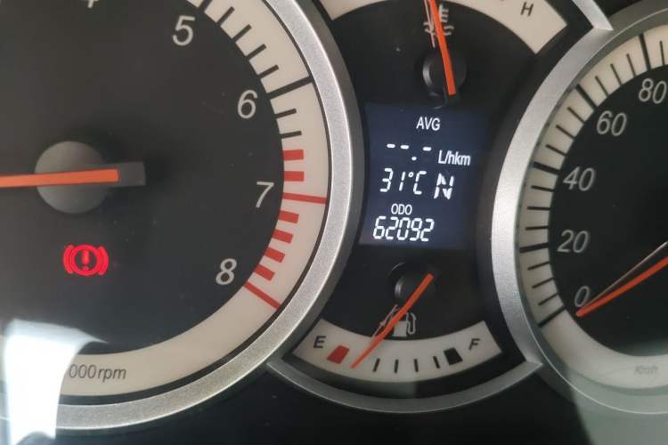 Used Suzuki Liana A6 2015 Hatchback 1.5L Automatic Ideal Model Odometer Close Up