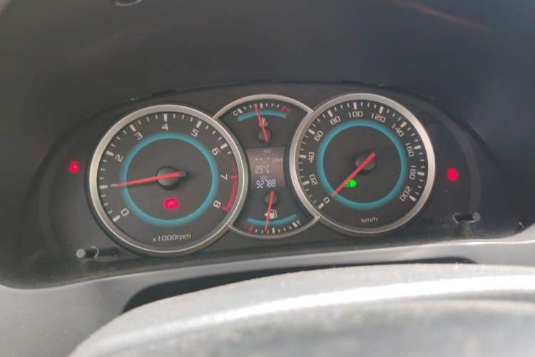 Used Suzuki Liana A6 2016 Hatchback 1.4L Manual – Ideal Version Odometer Close Up