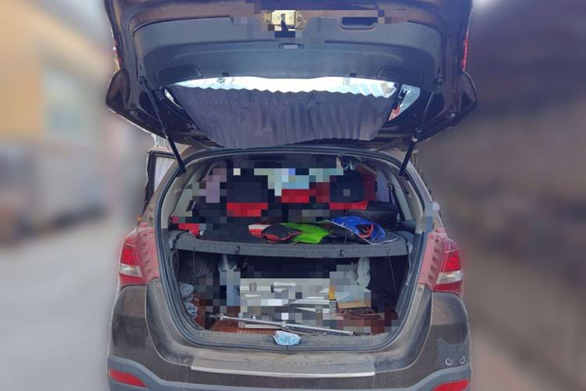 Used Suzuki Liana A6 2016 Hatchback 1.4L Manual Enjoyment Model Trunk
