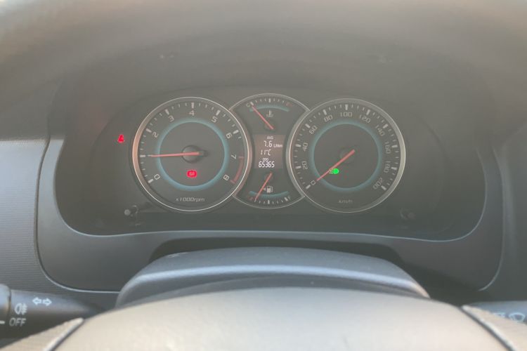 Used Suzuki Liana A6 2016 Hatchback 1.4L Manual Enjoyment Model Odometer Close Up