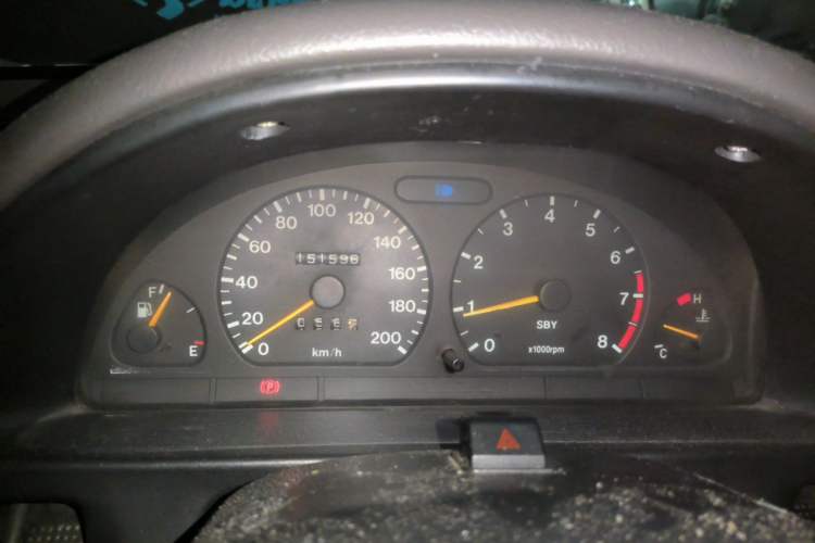 Used Suzuki Lingyang 2007 1.3L Comfort Model Odometer Close Up