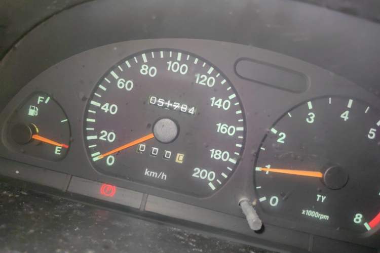 Used Suzuki Lingyang 2009 1.3L Platinum Edition Odometer Close Up
