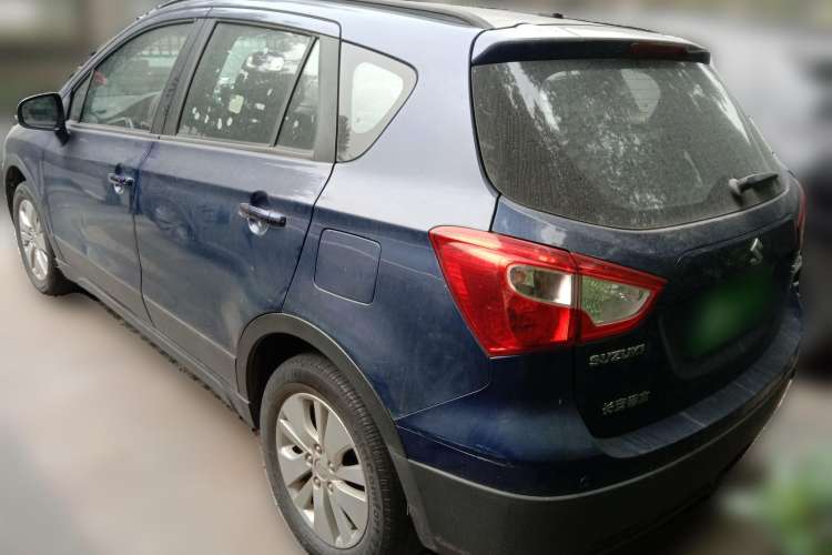 Used Suzuki S-Cross 2014 1.6L Manual Two-Wheel Drive Entry Model Rear Left 45 Deg
