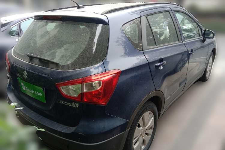Used Suzuki S-Cross 2014 1.6L Manual Two-Wheel Drive Entry Model Rear Right 45 Deg