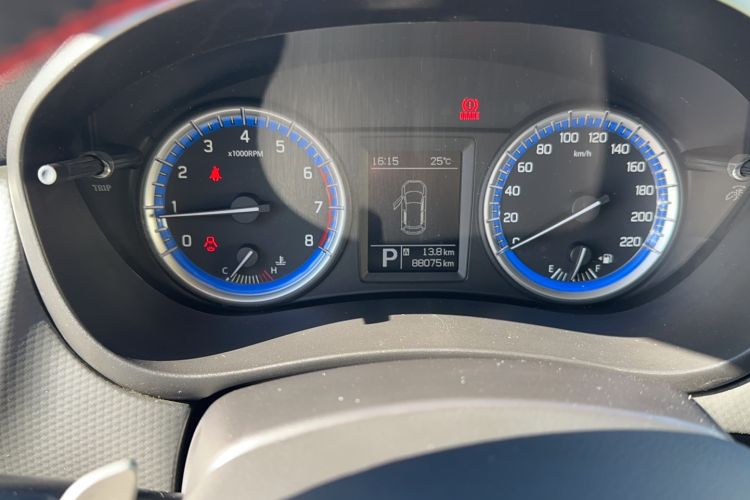 Used Suzuki S-Cross 2014 1.6L CVT Two-Wheel Drive Elite Version Odometer Close Up