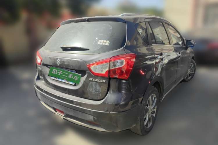 Used Suzuki S-Cross 2014 1.6L CVT Two-Wheel Drive Elite Version Rear Right 45 Deg