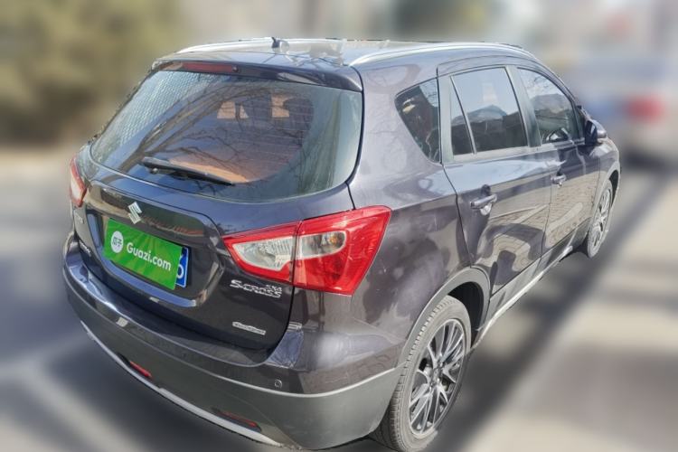 Used Suzuki S-Cross 2014 1.6L CVT Four-Wheel Drive Luxury Version Rear Right 45 Deg