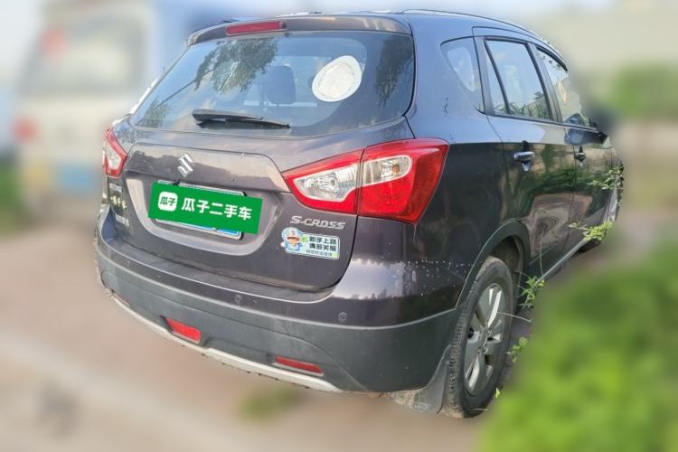 Used Suzuki S-Cross 2014 1.6L CVT Two-Wheel Drive Elite Version Rear Right 45 Deg