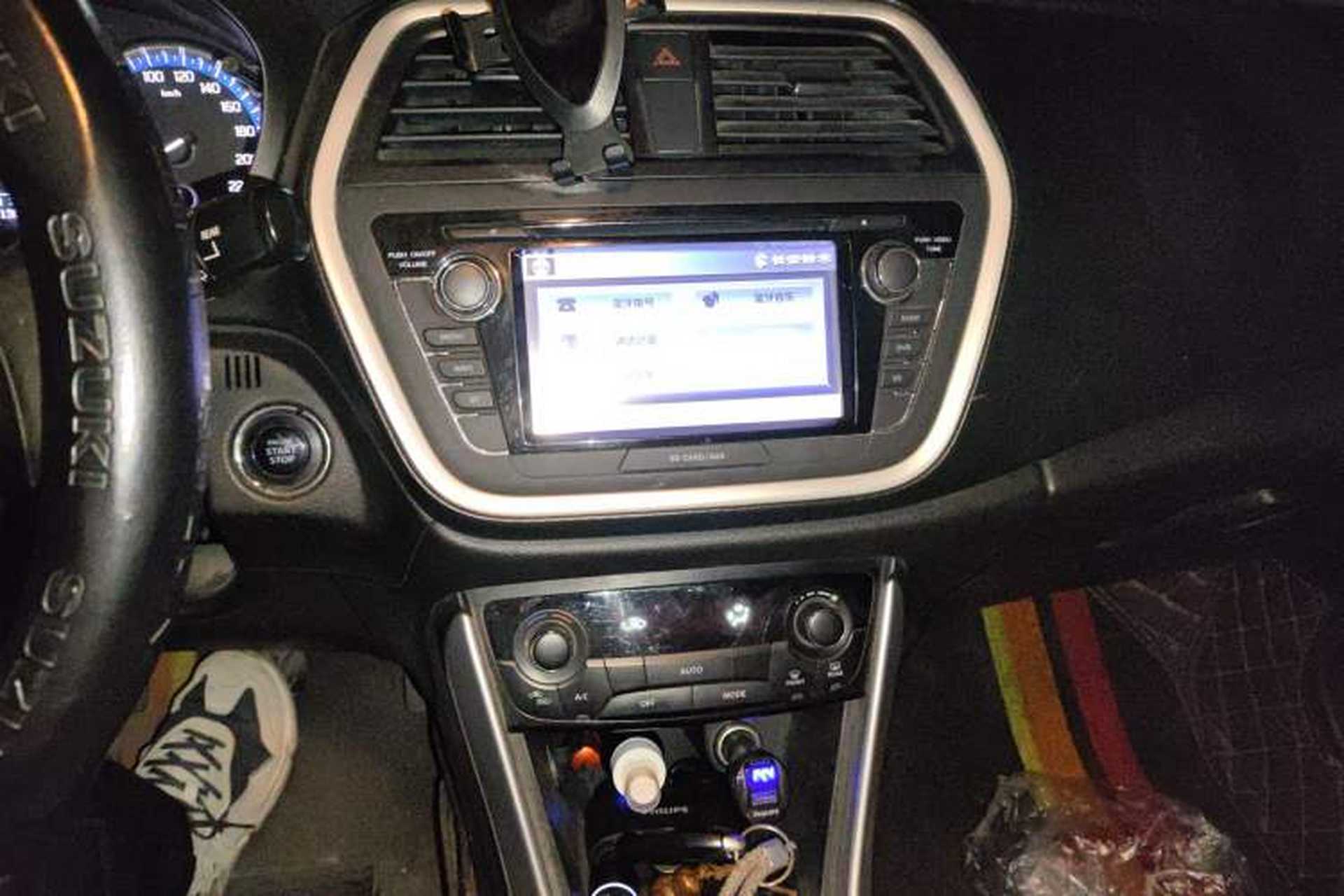 Used Suzuki S-Cross 2014 1.6L Manual Two-Wheel Drive Elite Model Audio And AC Panel