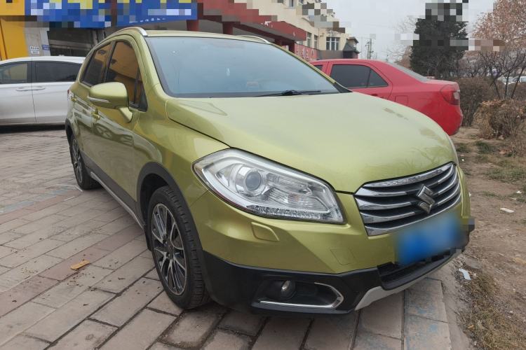 Used Suzuki S-Cross 2014 1.6L CVT Four-Wheel Drive Luxury Version Front Right 45 Deg