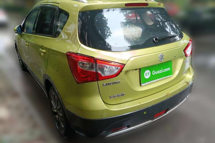 Used Suzuki S-Cross 2014 1.6L CVT Four-Wheel Drive Luxury Version Rear Left 45 Deg