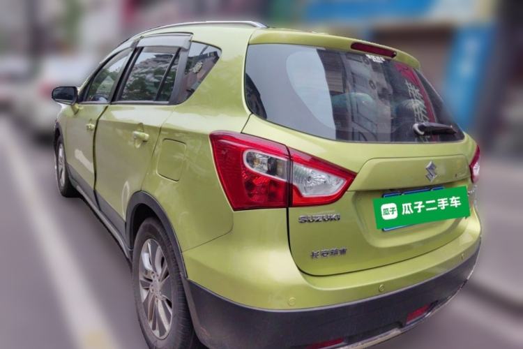 Used Suzuki S-Cross 2014 1.6L Manual Two-Wheel Drive Elite Model Rear Left 45 Deg