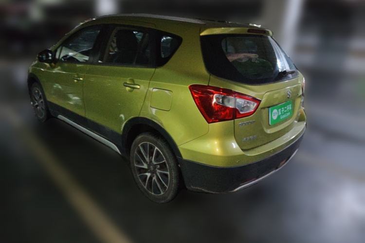 Used Suzuki S-Cross 2014 1.6L CVT Four-Wheel Drive Luxury Version Rear Left 45 Deg