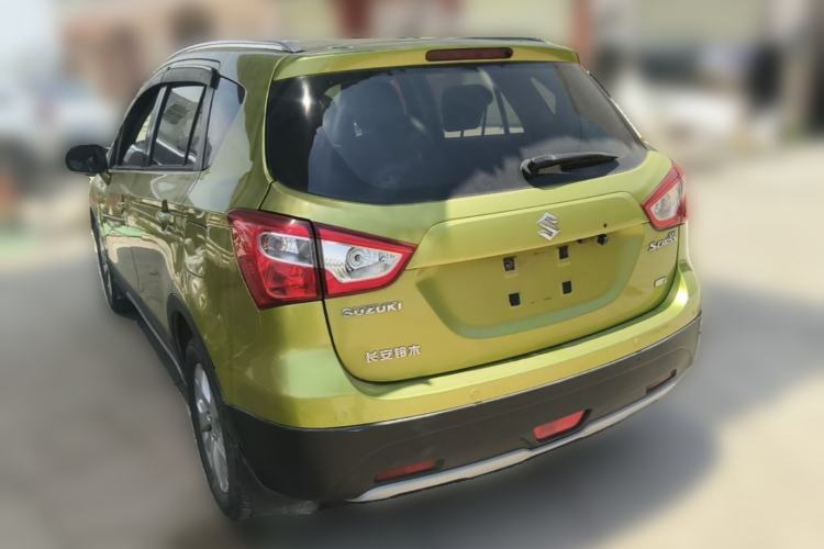 Used Suzuki S-Cross 2014 1.6L Manual Two-Wheel Drive Elite Model Rear Left 45 Deg
