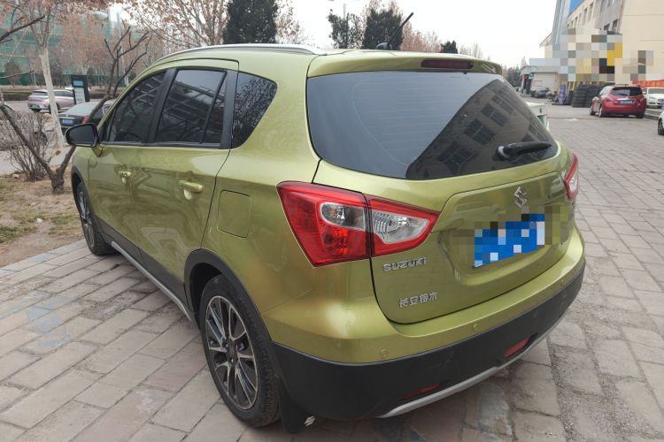 Used Suzuki S-Cross 2014 1.6L CVT Four-Wheel Drive Luxury Version Rear Left 45 Deg