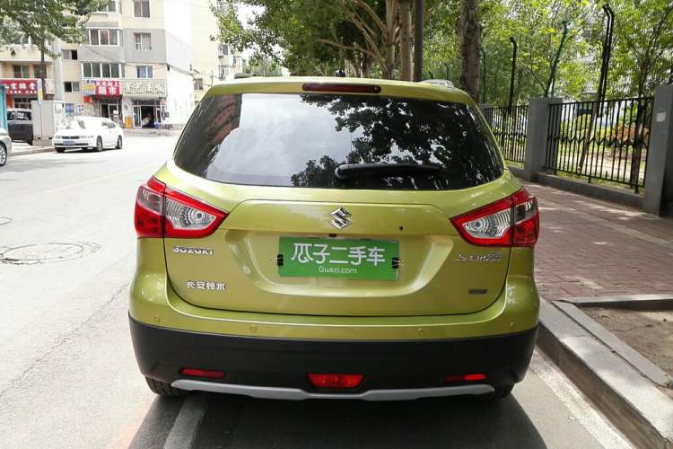 Used Suzuki S-Cross 2014 1.6L Manual Two-Wheel Drive Elite Model Rear Left 45 Deg