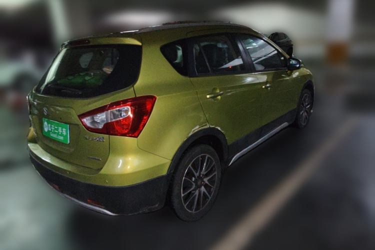 Used Suzuki S-Cross 2014 1.6L CVT Four-Wheel Drive Luxury Version Rear Right 45 Deg