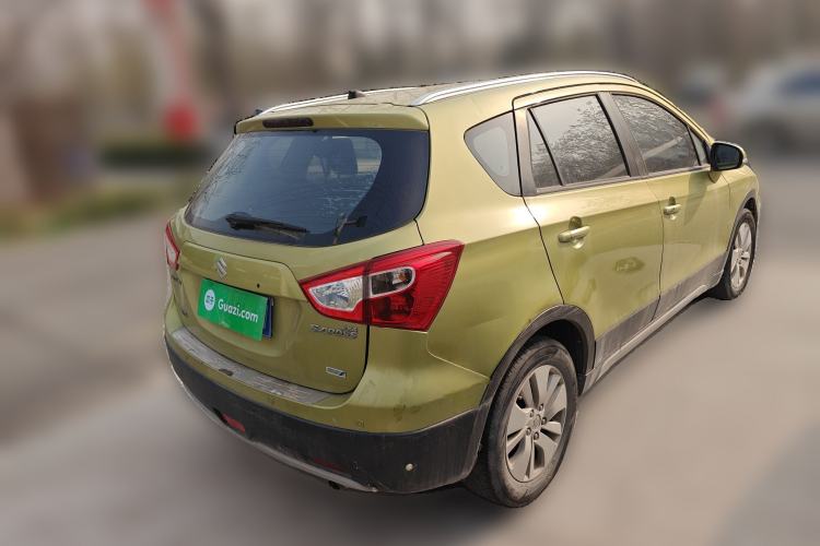 Used Suzuki S-Cross 2014 1.6L Manual Two-Wheel Drive Elite Model Rear Right 45 Deg