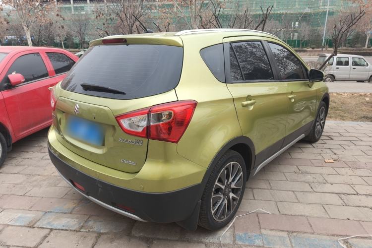 Used Suzuki S-Cross 2014 1.6L CVT Four-Wheel Drive Luxury Version Rear Right 45 Deg