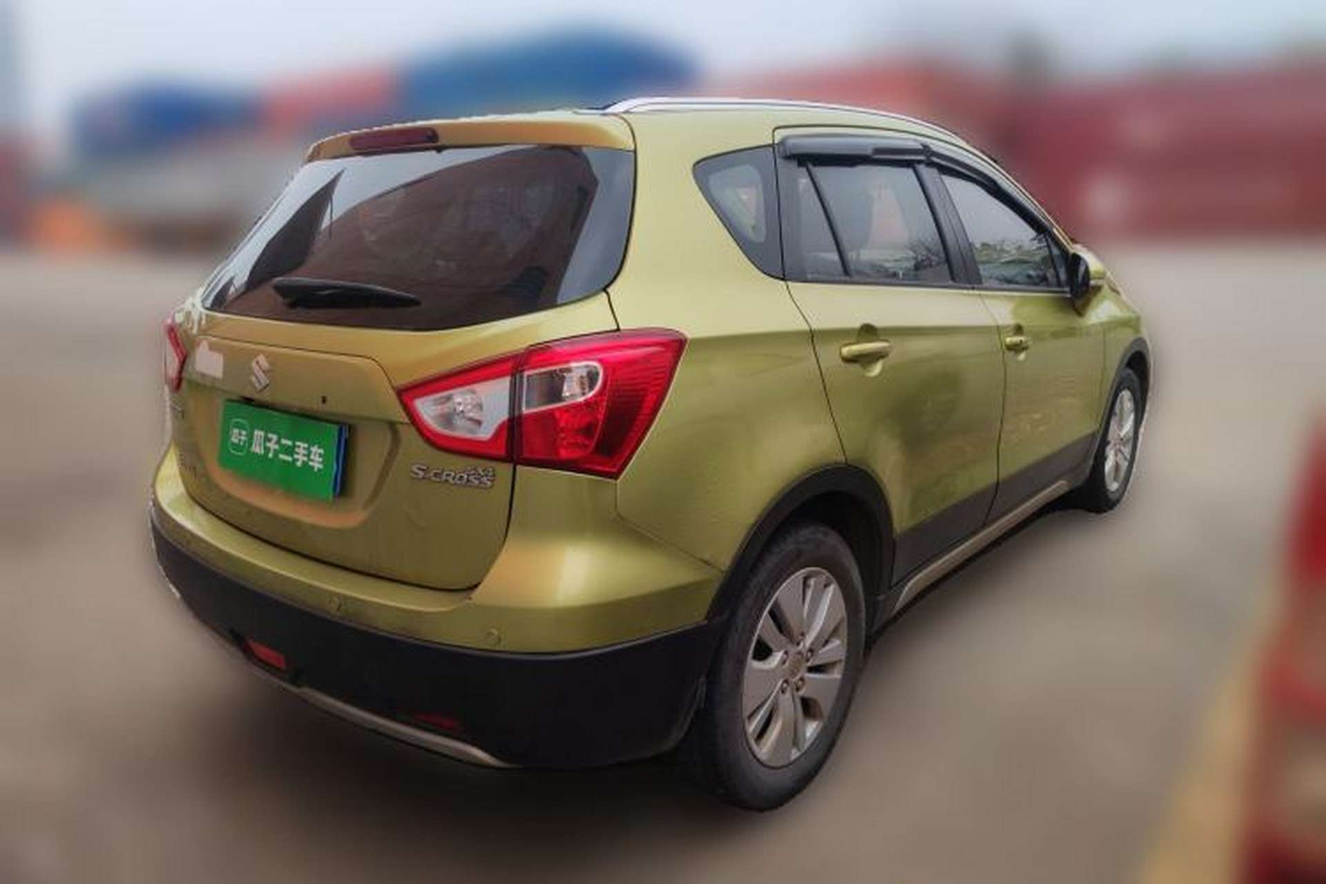 Used Suzuki S-Cross 2014 1.6L CVT Two-Wheel Drive Elite Version Rear Right 45 Deg