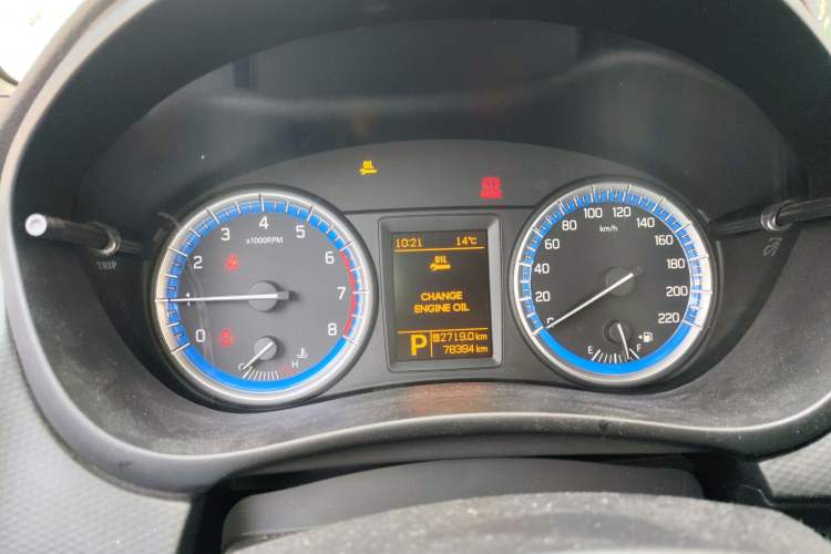 Used Suzuki S-Cross 2014 1.6L CVT Two-Wheel Drive Elite Version Instrument Cluster